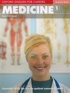 Obrazek Oxford English For Careers Medicine 1 Students Book