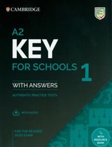 Picture of A2 Key for Schools 1 for the Revised 2020 Exam Student's Book with Answers with Audio