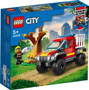 Picture of LEGO City Wóz strażacki 4x4 misja ratunkowa 60393