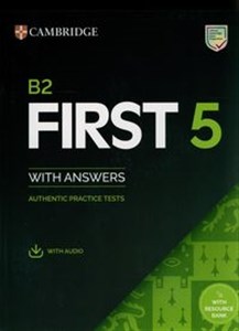 Picture of B2 First 5 Student's Book with Answers with Audio with Resource Bank