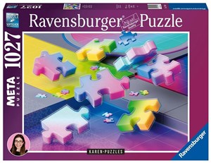 Obrazek Puzzle 1000 elementów: Gradientowa kaskada