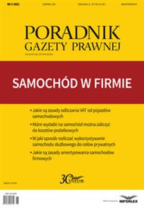 Obrazek Samochód w firmie Poradnik Gazety Prawnej 6/2017