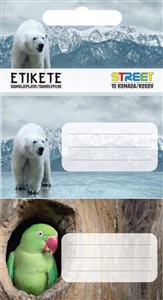 Obrazek Naklejki na zeszyty Animals 10 sztuk