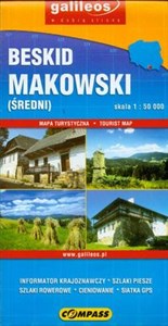 Picture of Beskid Makowski (Średni) Mapa turystyczna 1: 50 000
