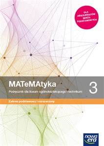 Obrazek MATeMAtyka 3 Podręcznik Zakres podstawowy i rozszerzony Szkoła ponadpodstawowa