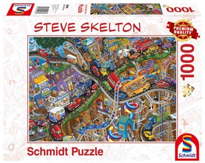 Picture of Puzzle 1000 PQ Godziny szczytu S. Skelton 111108