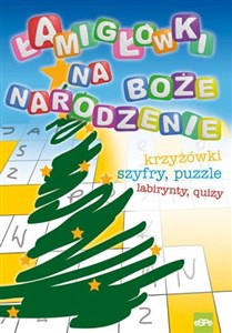 Picture of Łamigłówki na Boże Narodzenie Krzyżówki, szyfry, puzzle, labirynty, quizy.