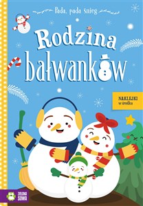 Picture of Pada pada śnieg Rodzina bałwanków