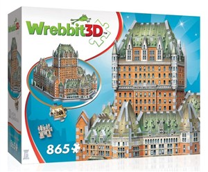 Picture of Wrebbit 3D puzzle Le Château Frontenac 865 el