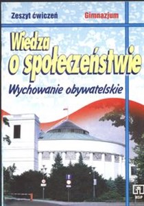Picture of Wiedza o społeczeństwie Zeszyt ćwiczeń Wychowanie obywatelskie Gimnazjum