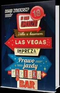 Picture of Karnet B6 Urodziny 18