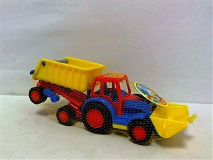 Picture of Basics traktor-ładowarka z przyczepą 9623