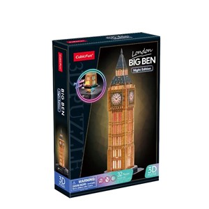 Obrazek Puzzle 3D Big Ben wersja nocna