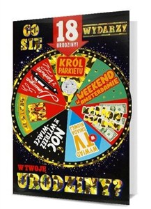 Obrazek Karnet B6 Urodziny 18