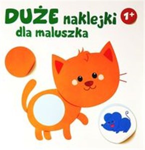 Picture of Duże naklejki dla maluszka Kotek Wiek 1+