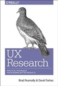 Polska książka : UX Researc... - David Farkas, Brad Nunnally