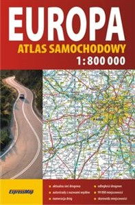 Picture of Europa atlas samochodowy 1:800 000