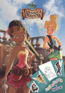 Obrazek Disney Wróżki Dzwoneczek i tajemnica piratów Kolorowanka i naklejki DPN14