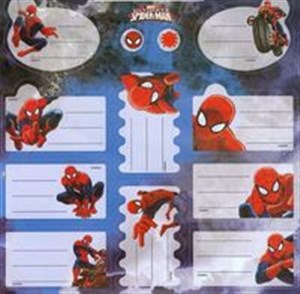 Obrazek Naklejki na zeszyty Spider-Man