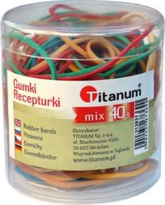 Picture of Gumki Recepturki 40g Mix Tuba