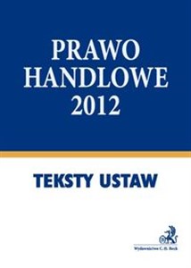 Picture of Prawo handlowe 2012