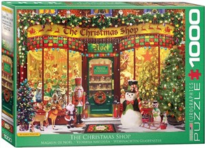 Obrazek Puzzle 1000 Świąteczna witryna