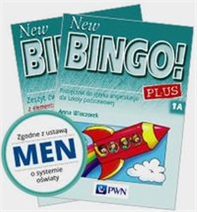 Picture of New Bingo! 1A Plus Podręcznik z płytą CD + Zeszyt ćwiczeń z elementami pisania Szkoła podstawowa