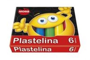 Obrazek Plastelina Mona 6 kolorów