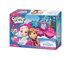 Picture of Piasek kinetyczny różowy z brokatem 1kg ASTRA