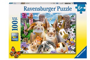 Picture of Puzzle 100 Królicze selfie XXL