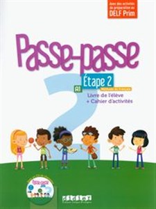 Obrazek Passe-Passe 2 etape 2 Podręcznik + ćwiczenia + CD