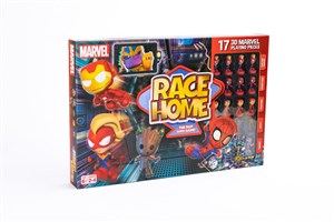 Picture of Gra planszowa Race Home Marvel 17 figurek 3D