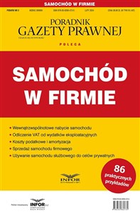Picture of Samochód w firmie Podatki 3/2024