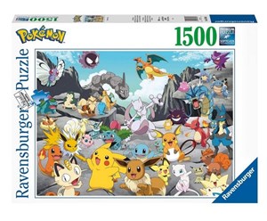 Obrazek Puzzle 1500 Pokemon Classic