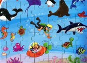 Picture of Układanka drewniana Ocean 48 elementów