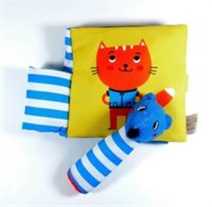 Picture of Książeczka z piszczącą figurką Kotek