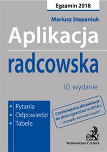 Picture of Aplikacja radcowska Pytania, odpowiedzi, tabele