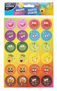 Picture of Nalepki zapachowe Owoce (24szt) KIDEA