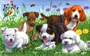 Obrazek Układanka Szczeniaki 9 elementów