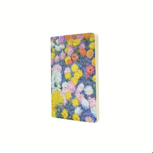 Picture of Zeszyt Paperblanks Monet Chrysantemus A5 w kropki
