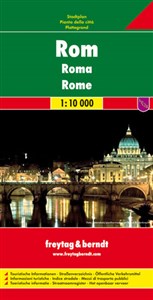 Obrazek Rzym Plan miasta 1:10 000