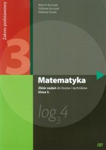 Obrazek Matematyka 3 Zbiór zadań Zakres podstawowy Szkoła ponadgimnazjalna