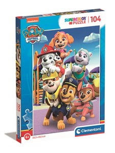 Obrazek Puzzle 104 Super kolor Paw patrol 27178