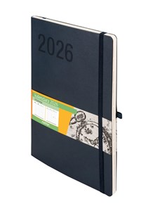 Picture of Kalendarz 2026 Impresja B5 TDW granatowy