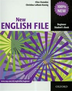 Obrazek New English File Beginner Student's Book