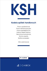 Obrazek KSH Kodeks spółek handlowych oraz ustawy towarzyszące
