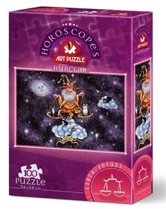 Obrazek Puzzle 100 Znaki zodiaku - Waga