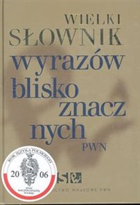 Obrazek Wielki słownik wyrazów bliskoznacznych PWN