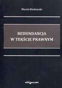 Redundancj... - Maciej Kłodawski -  Polish Bookstore 