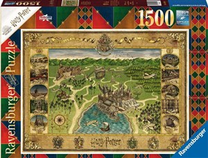 Picture of Puzzle 2D 1500 Mapa Hogwartu 16599